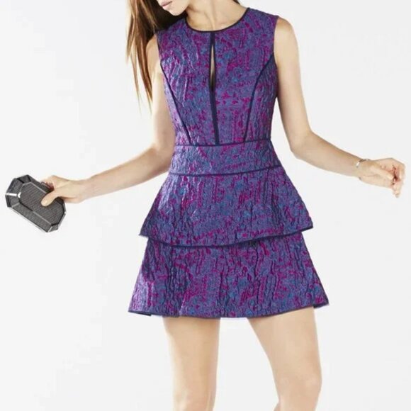 BCBGMaxAzria Joylynn Fit-and-Flare Dress Size 6 - Picture 2 of 12